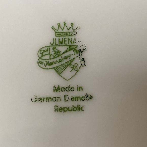 Vintage 40’s JL Menau Graf Von Henneberg porcelain vase - Picture 11 of 17